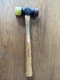 Vaughan SF12. Soft Face Hammer 13" Wood Handle. LIGHTLY USED