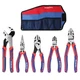 WORKPRO 5 PIECE Pliers Set Premium Construction Linesman Plier w/Storage Pouch