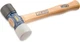 Estwing DFH24, 24 Oz Black And Gray Rubber Mallet Hammer
