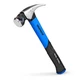 REAL STEEL Jacketed Graphite Magnetic 22 Oz Head Milled Face Framing Hammer w...