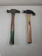 LOT OF 2 VINTAGE 13" HAMMERS STANLEY 16OZ 51-616 & UNMARKED PLOMP/PROTO?