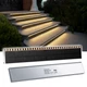 SHONELIGHTING Solar Step Lights for Outside, 33 Focused-Beam High-Brightness ...