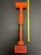 Snap-On hbfe16 16 ounce dead blow soft grip hammer orange NEW!