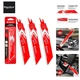 EZARC Reciprocating Saw Blades Saw Blade Carbide Carbide for Fast and Precise...