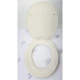 Bemis 500EC 006 Round Closed-Front Toilet Seat with Quick Release - Bone
