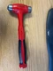 SNAP ON - HBBD24 - 24OZ RED BALL PEEN/DEAD BLOW HAMMER - ITEM HBBD24 #1C*****