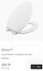 Kohler K-4774-0 Brevia Quick-Release Elongated Toilet Seat