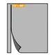 Yotache Magnetic Screen Door 72x80 Reversible Left Right Opening Black