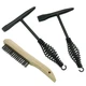 Welding Chipping Hammer Coil Spring Handle 10.5 Inch Wire Brush Tool