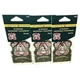 CHRISTIAN AUDIGIER Pack Of 3 FIRE LOVE Air Fresheners For Car, Home, Or Office