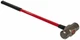 Proto 8 Lb Head, 32" Long Sledge Hammer Steel Head, Fiberglass Handle