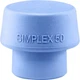 Halder 3201.051 SIMPLEX Soft TPE Replacement Head - Soft 80g 65 Shore A