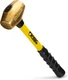6 Lb USA Made Brass Sledge Hammer with 16" Fiberglass Handle - Non-Sparking