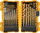 DEWALT Titanium Nitride Coated Drill Bit Set, Pilot Point, 21-Piece (DW1361)