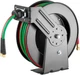 VEVOR Retractable Welding Hose Reel, 1/4-Inch x 50FT Twin Oxygen T Grade 