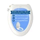 CLEAR REAR Elongated Bidet Toilet Seat &ndash; Non Electric Attachment fo... Fas