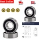 Pre-Lubricated Chrome Steel Ball Bearings - 6203-2RS for High Precision