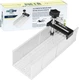 FIRSTINFO H5441 Metal Aluminum Miter Box 9.8 Inch Mitre full size, Silver 