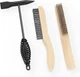 Welding Chipping Hammer and Wire Brush Set, 10.5" Slag Hammer with Coil Spring H