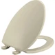 Bemis 7300SLEC Elongated Closed-Front Toilet Seat and Lid Quick - Bone