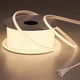 BENLUN AC 110V COB LED Strip Lights Outdoor Waterproof 65.6ft, 4000K Natural ...