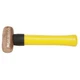 AMERICAN HAMMER AM1CUFG Sledge Hammer,1 lb.,9-1/2 In,Fiberglass 21YU41