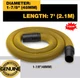 NEW GENUINE DeWalt Ultra Durable Vacuum Hose Shop Vacuum 1-7/8" diameter 7 ft Lg