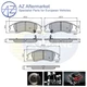 Fits Kia Cerato 2004-2009 1.5 CRDi 1.6 2.0 AZ Front Brake Pads Set