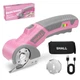 SHALL 4V Cordless Electric Scissors, Rechargeable Cardboard Cutter, Rotary El...