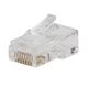 Klein Tools CAT6 Pass Thru Connectors Pack of 10 for Fast Reliable Installations