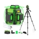 Huepar Laser Level 360&deg; with Tall Tripod, Self Leveling Rechargeable Lazer 