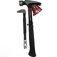 Husky 2-Piece 20 oz. Steel Rip Hammer and 10 in. Nail Puller Home Tool Kit Set