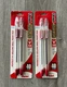 Pentel RSVP Medium Line Ball Point Pens BK91BP2B 08255 Red Ink