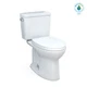 TOTO&reg; Drake&reg; Two-Piece Elongated 1.28 GPF TORNADO FLUSH&reg; Toilet with CEFIONTECT&reg;