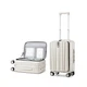 Hanke 20 Inch Carry On Luggage with Wheels PC Hard Shell Suitcase Top Opening...