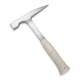Efficere 22-Ounce All Steel Rock Pick Hammer With Pointed Tip, 11-Inch
