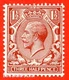 SG. 420 variety N35 (UNLISTED). 1&frac12;d Bright Red Brown. A fine UNMOUNTED M B89300
