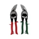 MIDWEST Aviation Snip - Left and Right Cut Offset Stainless Steel Cutting She...
