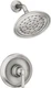 Moen 82971SRN Halle Spot Resist Brushed Nickel Shower Faucet Trim Set