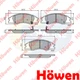 Fits Kia Cerato 2004-2009 1.5 CRDi 1.6 2.0 Brake Pads Set Front Howen