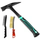 Chipping Hammer, 22oz Welding Chipping Hammer with 2Pcs Steel Wire Brush, Met...