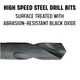 1-3/64" HSS Drill Bit for Medium Strength Materials