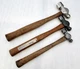 Vintage Craftsman 8oz 16oz 24oz Ball Peen Hammers 38463 38465 38466 Made in USA