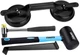 LOZAGU 4-Piece Floor Gap Fixer Tool Set with Aluminium Suction Cup & Blue