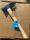OX PRO SERIES 22 oz Claw Hammer Wood Handle Blue/Silver Steel Head OX-P083322