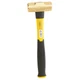 Klutch 3-Lb. Brass Hammer, 15in.L Aluminum Handle