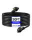 VEVOR 30A Generator Extension Cord 50 ft 250V NEMA 6-50P to 6-50R 7500W Power