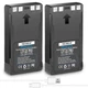 2Pack 7000mAh LIT-22 Battery for SPYPOINT Cellular Trail Cameras Flex-M Flex-S