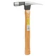 Klutch 24-Oz. Brick Hammer, 13.78in.L Hickory Handle
