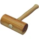 TP Tools Wooden Metal-Forming Mallet, 2-5/8" Dia x 5-7/8"L Head, USA #8036-68